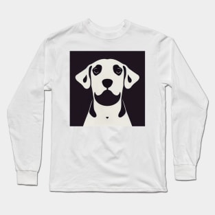 Staring Dog Long Sleeve T-Shirt